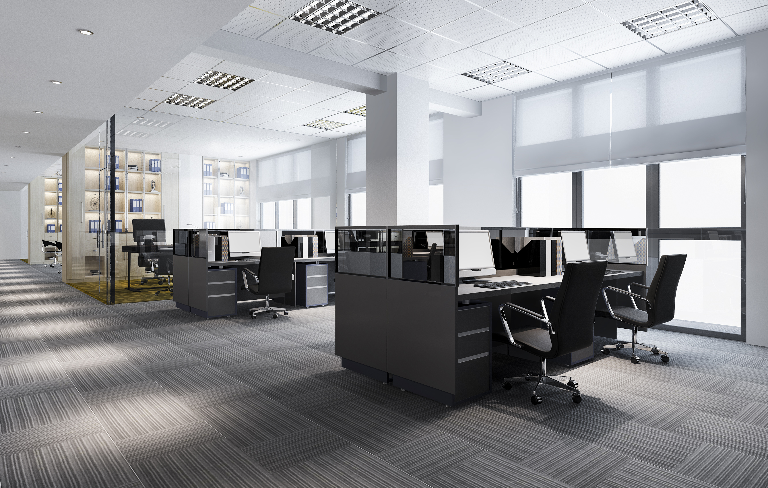 Office and workspace renovation solutions for commercial interiors